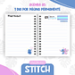 Coleção Agendas Wandinha Jenna Ortega + Stitch Completo em Pdf 2023 - Thumbnail 9