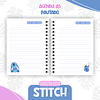 Coleção Agendas Wandinha Jenna Ortega + Stitch Completo em Pdf 2023