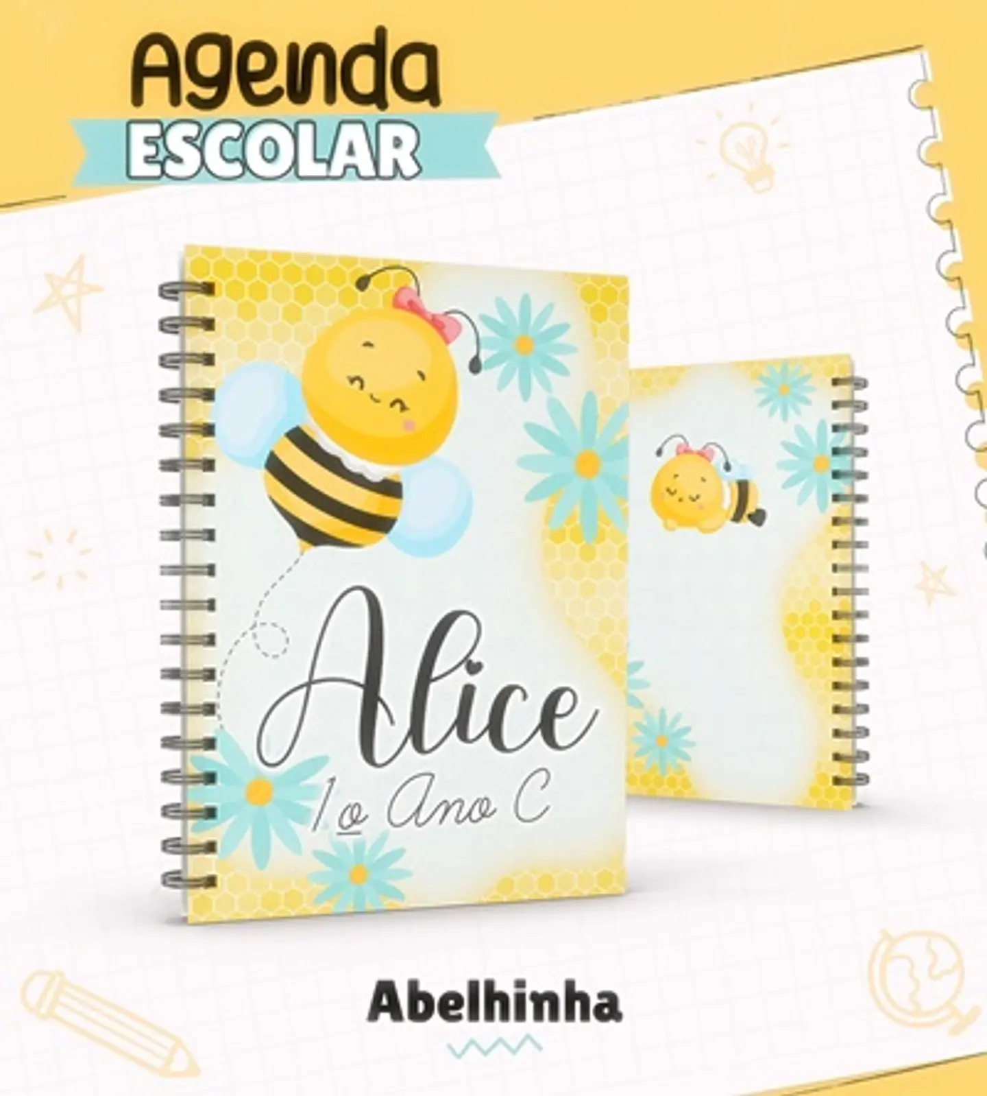 Coleção Capas para Agendas + Etiquetas em Jpg 2