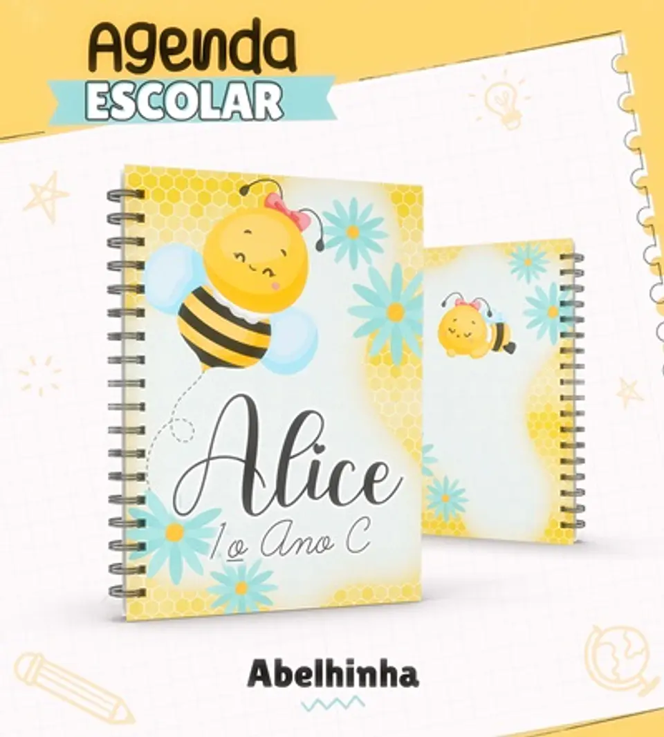 Coleção Capas para Agendas + Etiquetas em Jpg 2