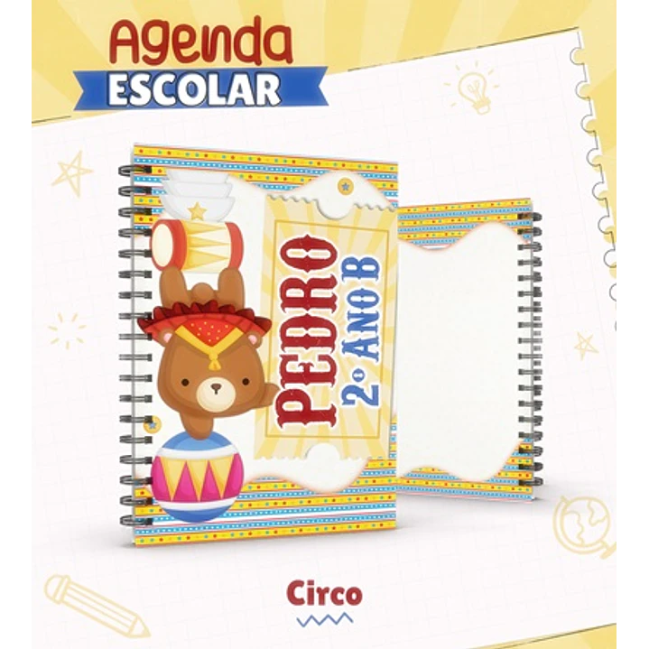 Coleção Capas para Agendas + Etiquetas em Jpg 4