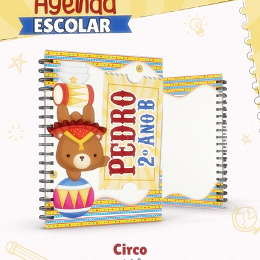 Coleção Capas para Agendas + Etiquetas em Jpg 4