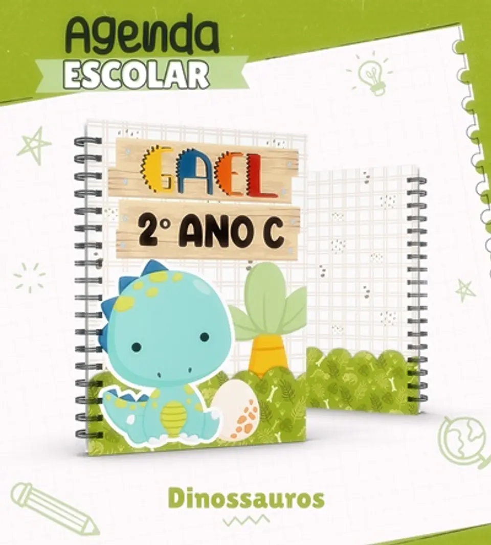 Coleção Capas para Agendas + Etiquetas em Jpg 5