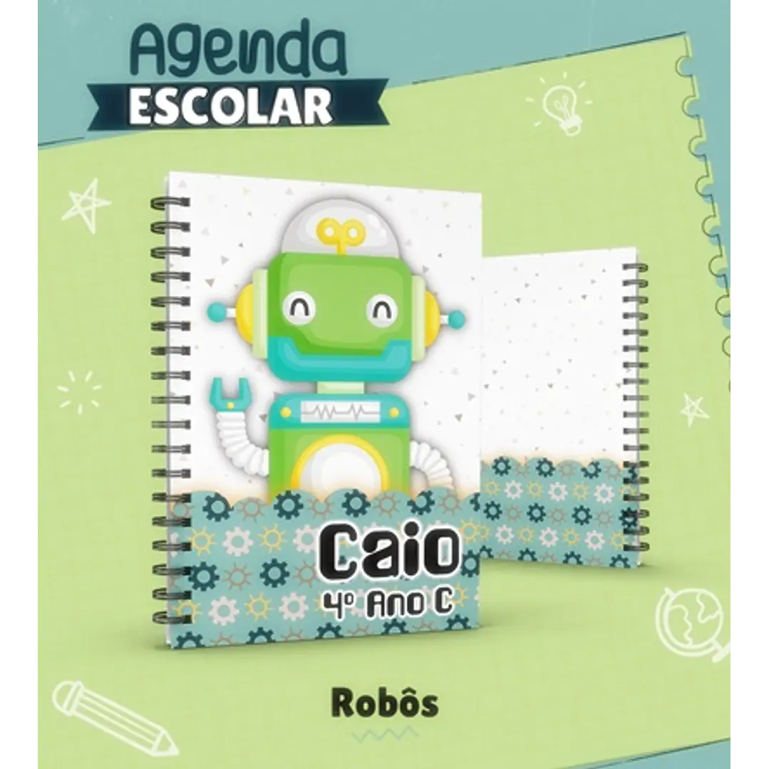 Coleção Capas para Agendas + Etiquetas em Jpg 6