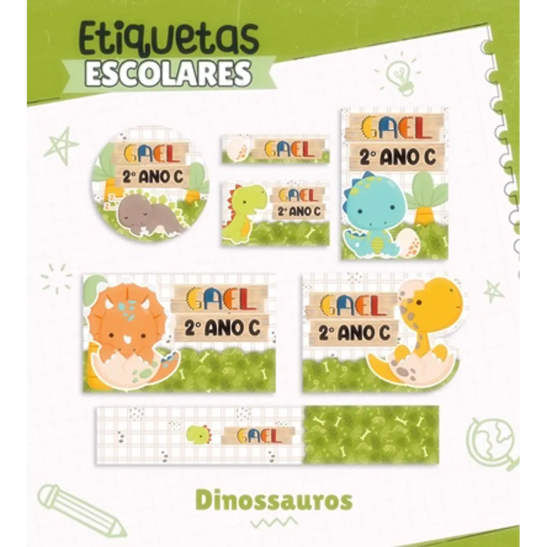 Coleção Capas para Agendas + Etiquetas em Jpg 11