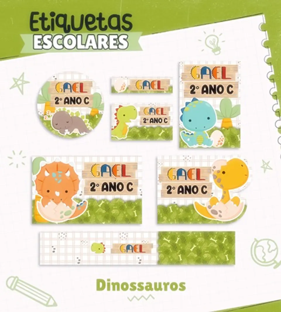 Coleção Capas para Agendas + Etiquetas em Jpg 11