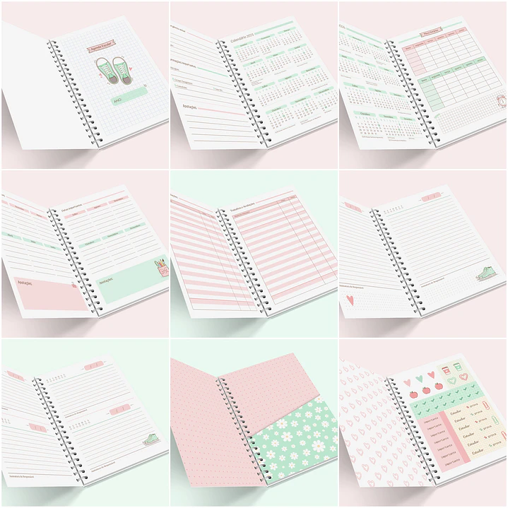 Pacote Agenda Escolar Crescidinhos em Pdf  4