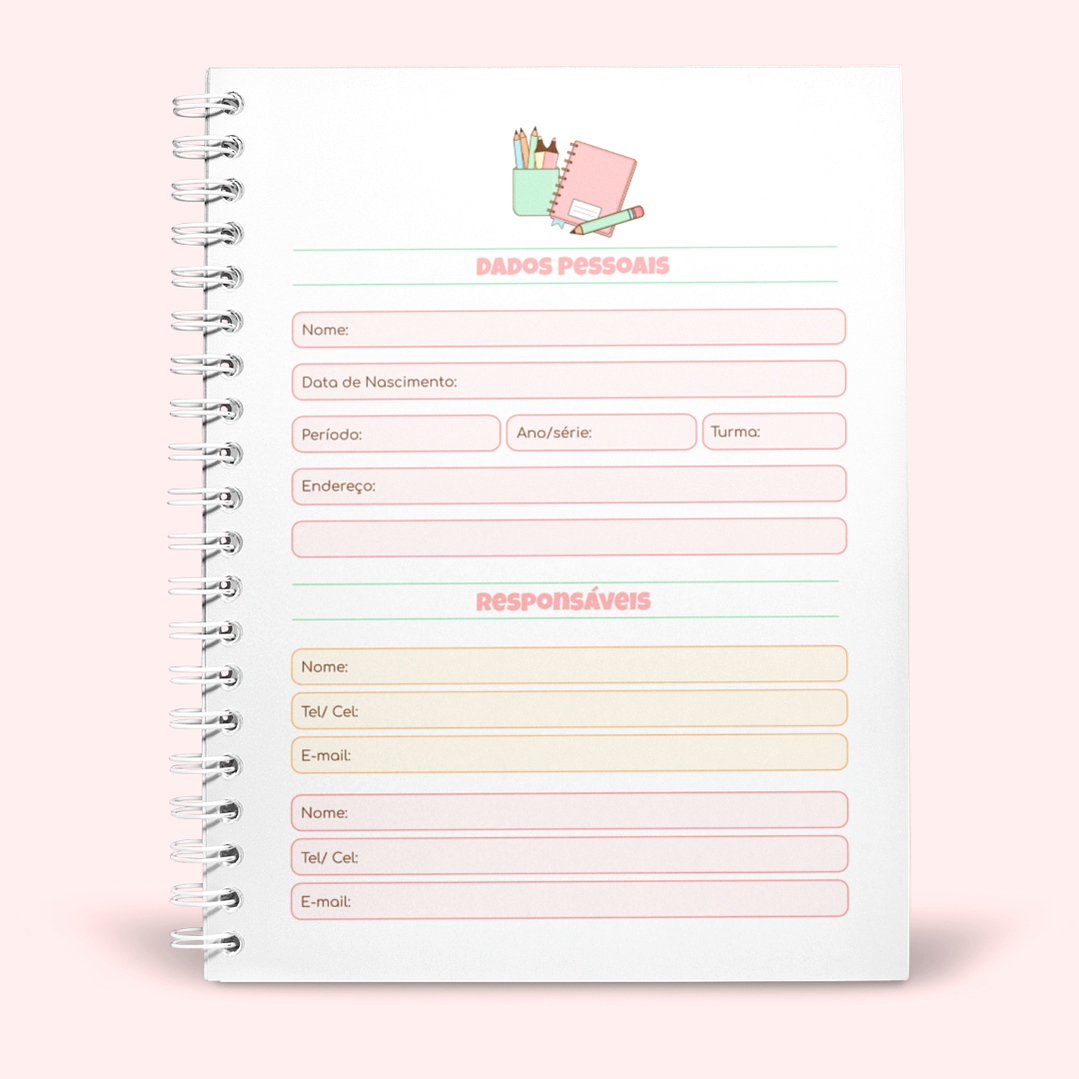 Pacote Agenda Escolar Crescidinhos em Pdf  14