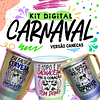 Kit Digital Carnaval Florks + Frases em Png