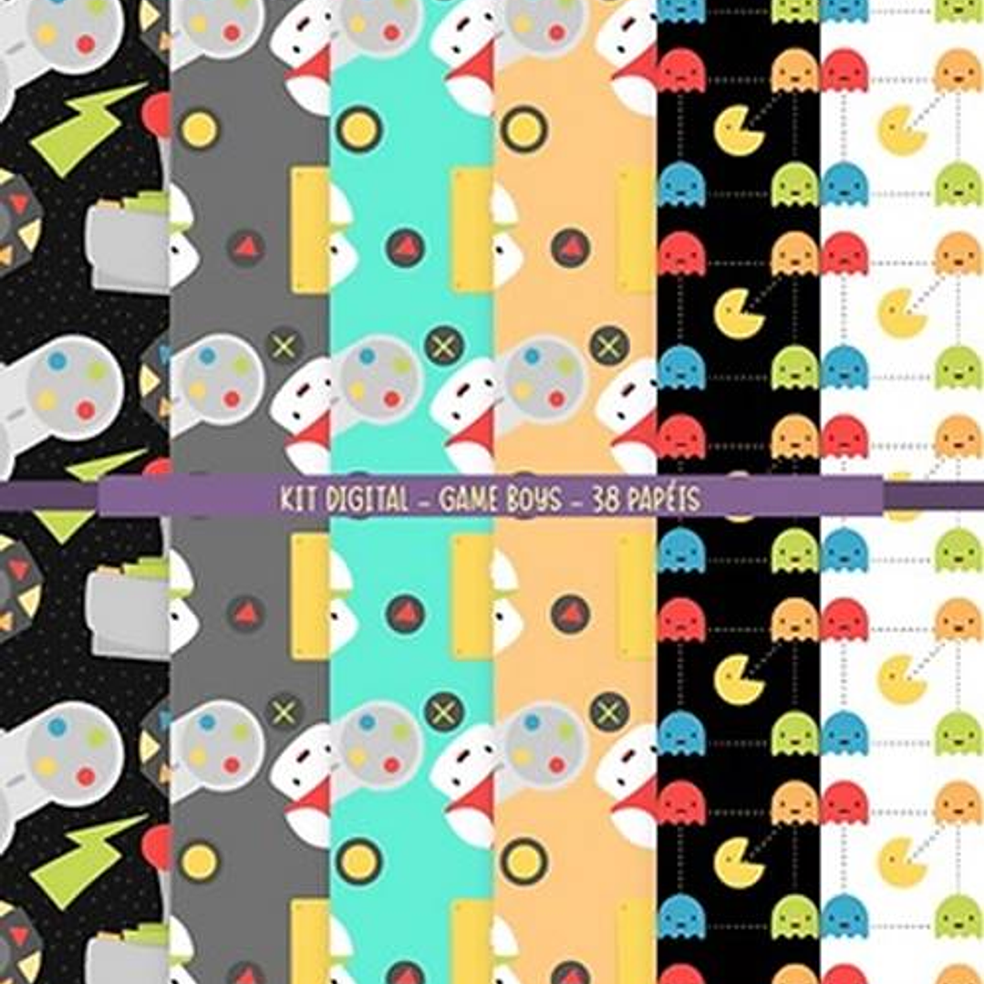 Kit Digital Game Boys sem fundo Png   3