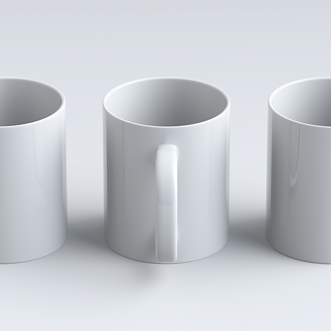 Mockup para Caneca Modelo 5 em Photoshop 5