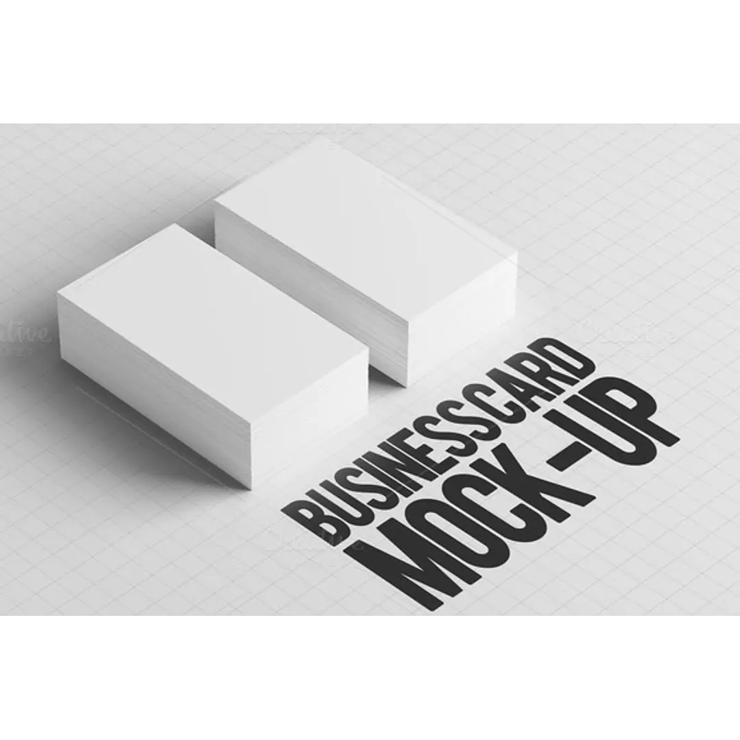 Mockup para Cartão de Visita Modelo 7 em Photoshop  3