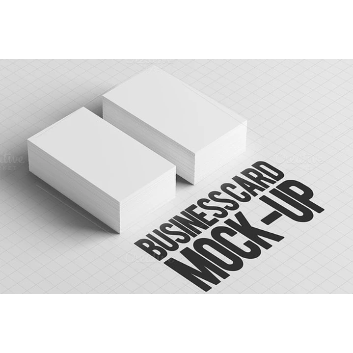 Mockup para Cartão de Visita Modelo 7 em Photoshop  3