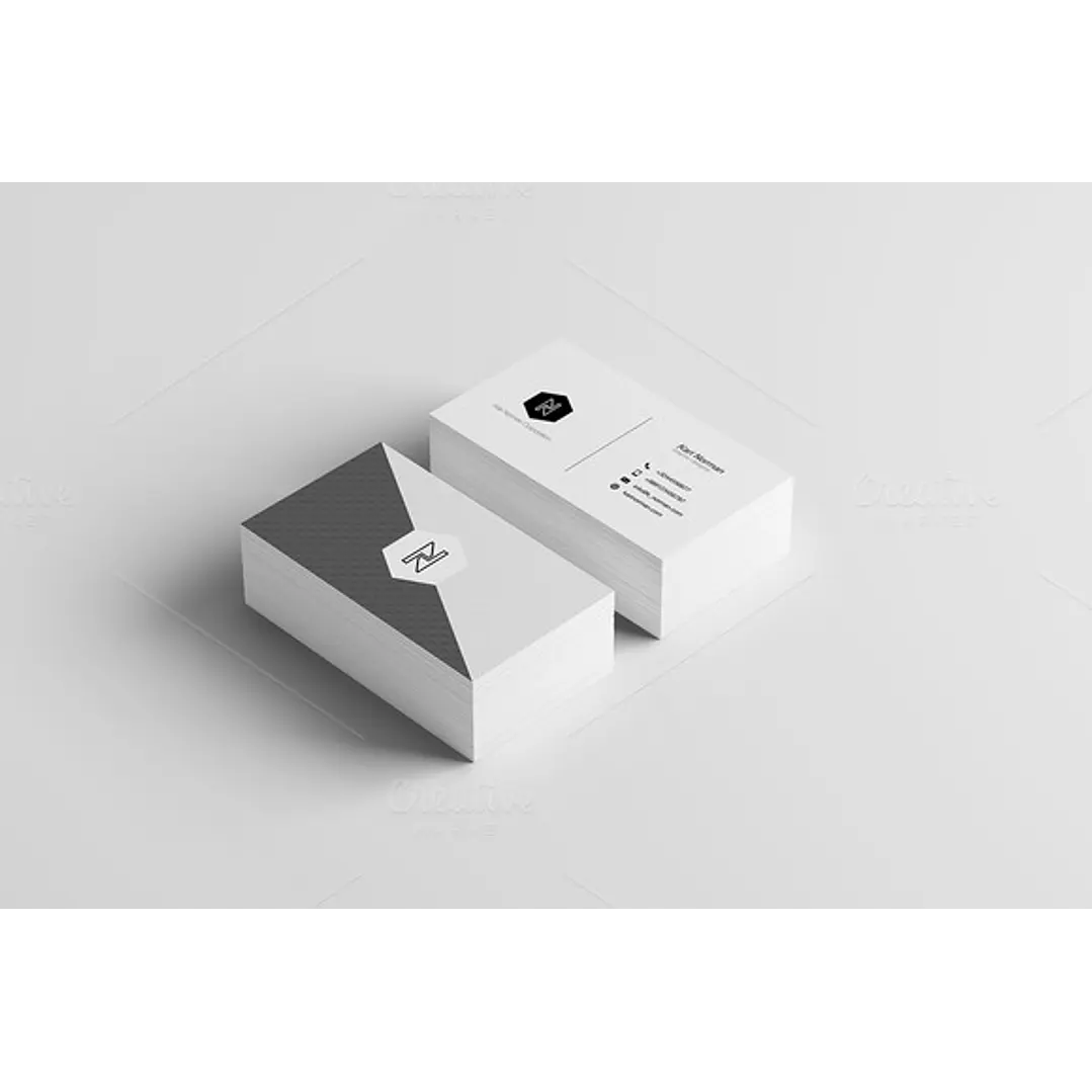 Mockup para Cartão de Visita Modelo 7 em Photoshop  4