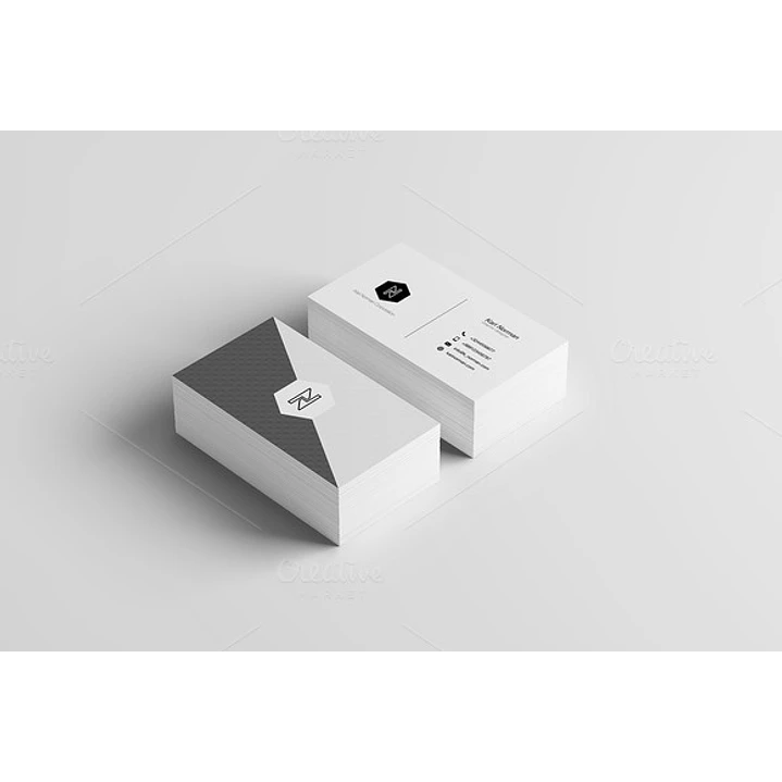 Mockup para Cartão de Visita Modelo 7 em Photoshop  4