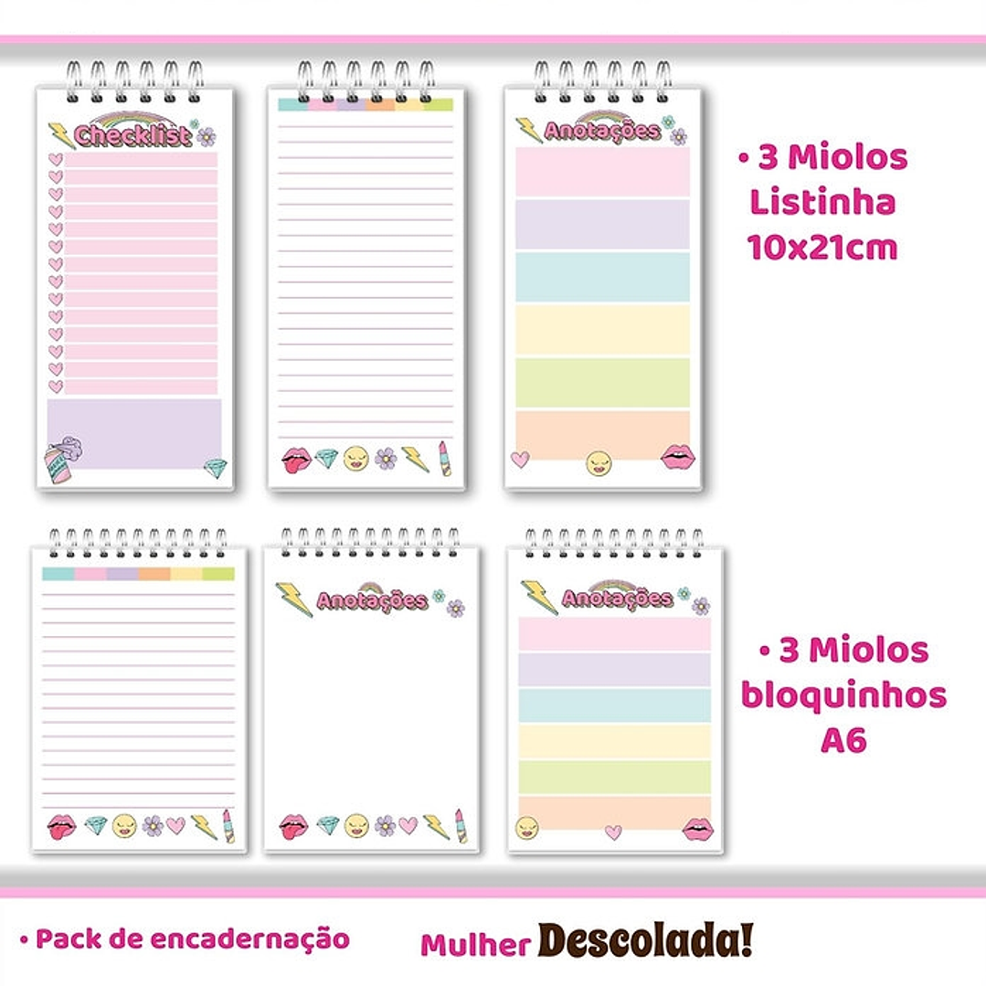 Combo Mulher Descolada Dia da Mulher Completo 11