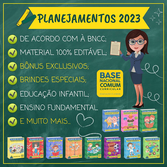 PLANOS DE AULAS PARA BERÇÁRIO E EDUCAÇÃO INFANTIL em 2023
