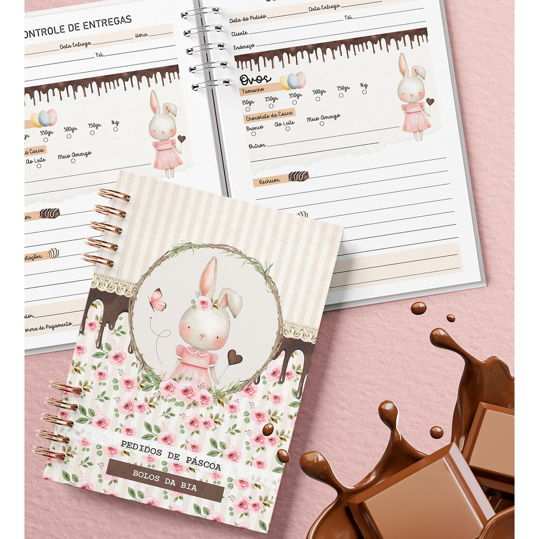 Arquivos Caderno de Pedidos e Receitas Pascoa em Pdf 9