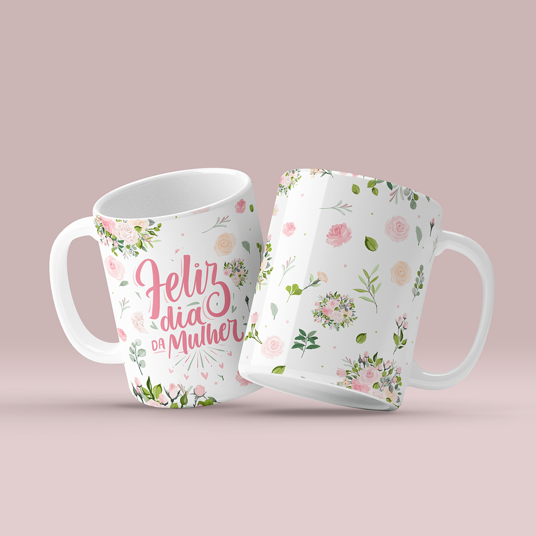 14 Arte para Caneca Dia das Mulheres em Jpg  9