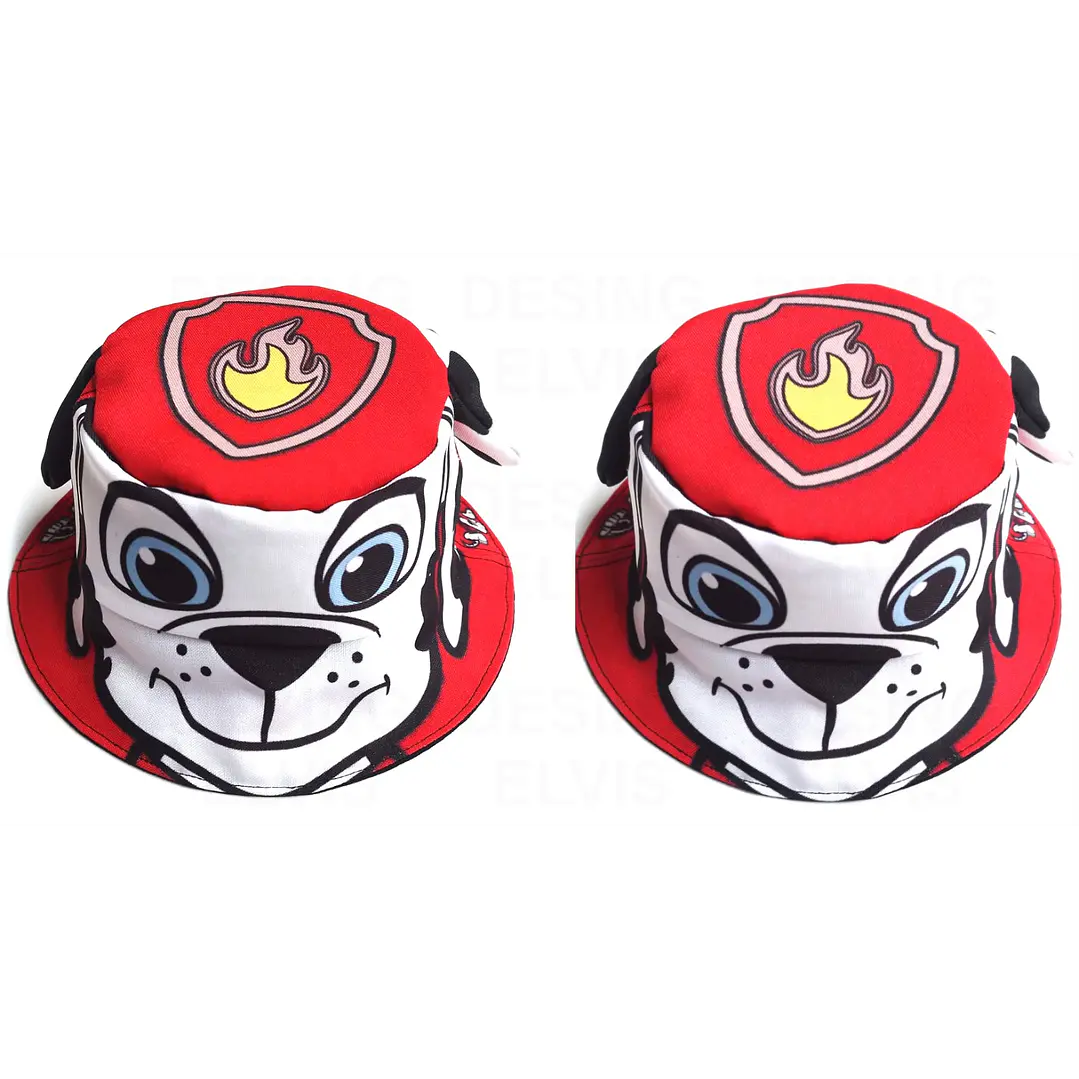 Pacote Modelos Prontos para Chapéu Bucket Personagens em CorelDraw 4