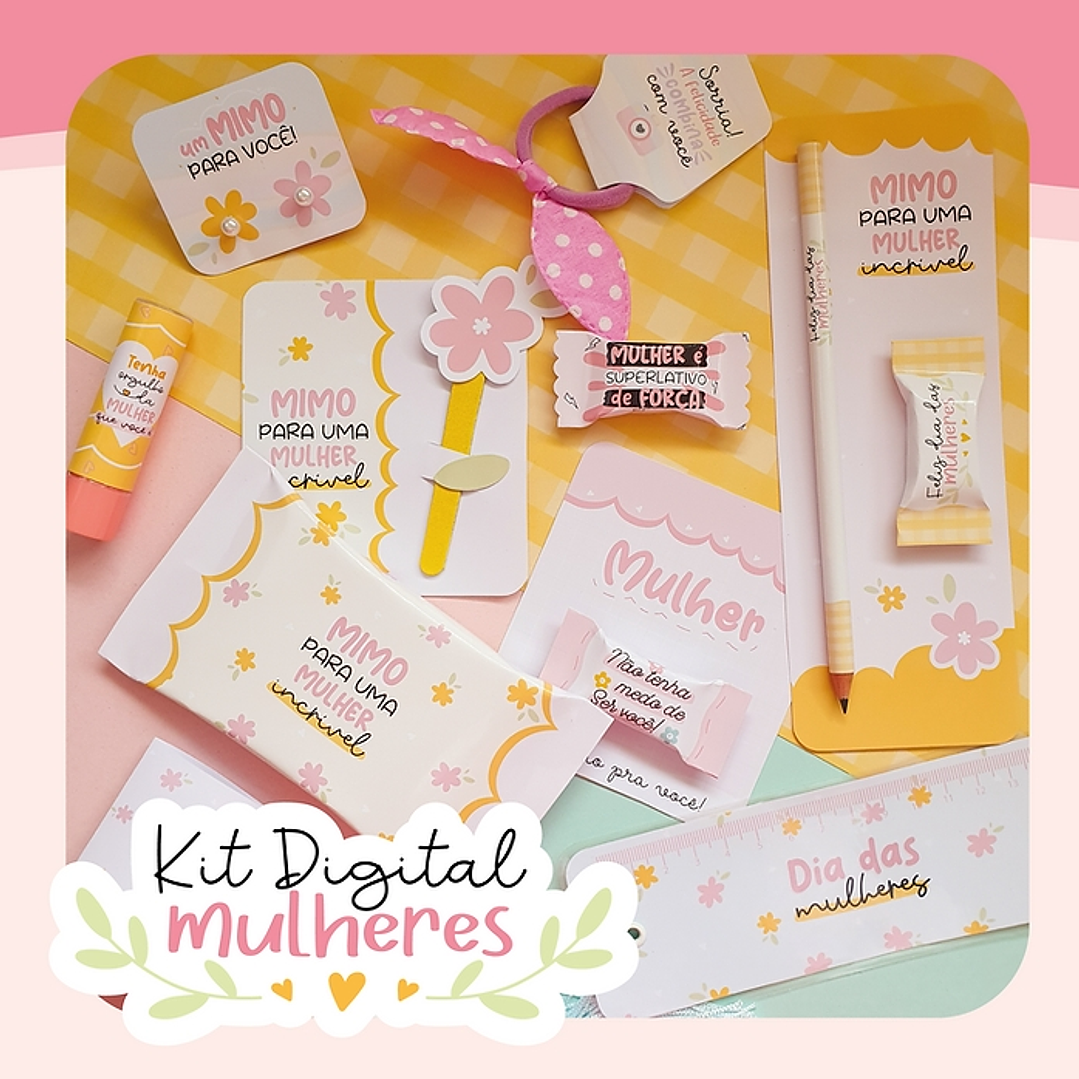 Kit Digital Mimos Dia das Mulheres em Jpg 2