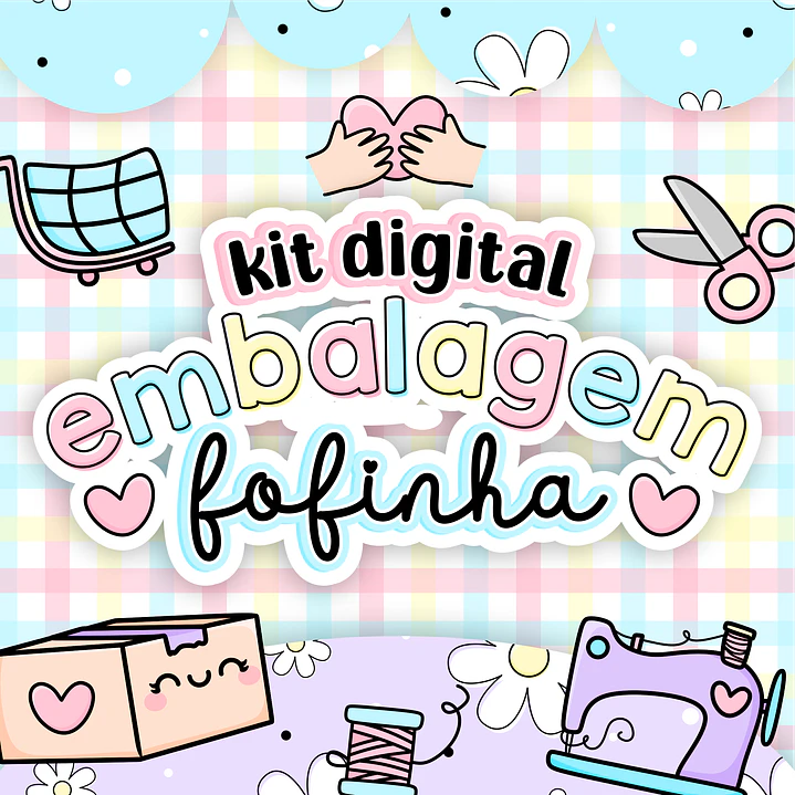 Kit Digital Embalagens Fofinhas em Jpg  1