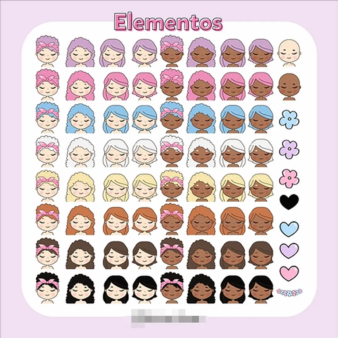 Kit Digital Dia das Mulheres Mimos em Png 2