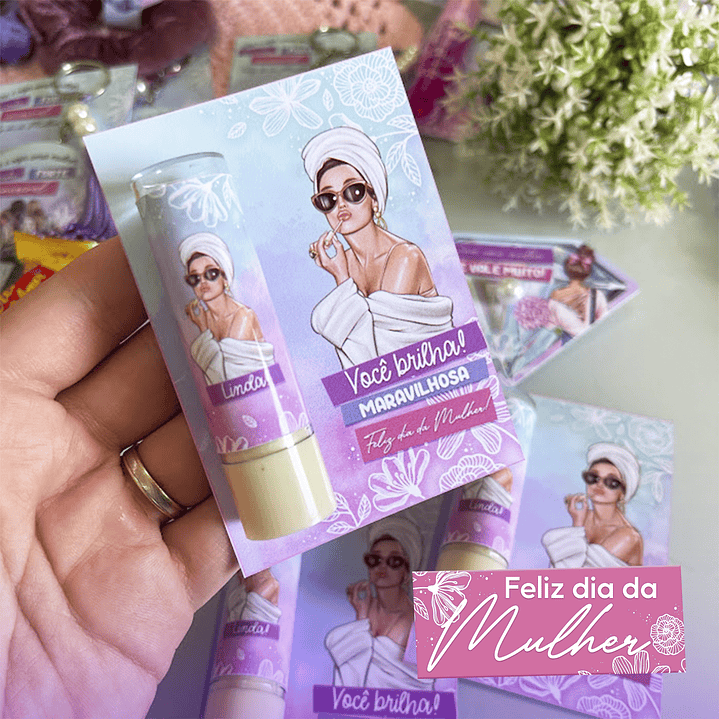 Kit Digital Dia das Mulheres Mimos Modelo 2 em Png  4