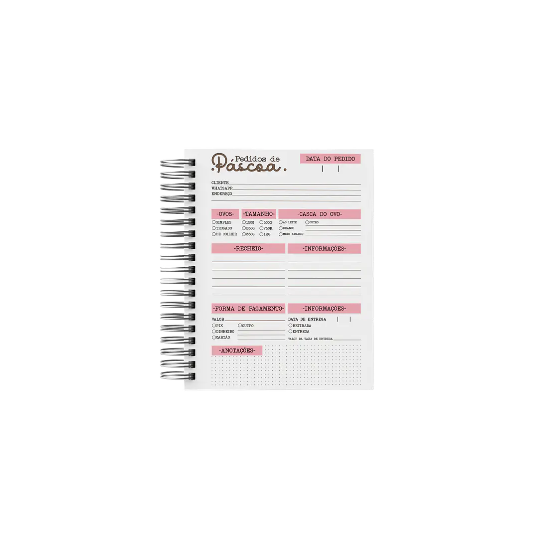 Arquivo Caderno de Pedidos Pascoa Delicada em Pdf 2