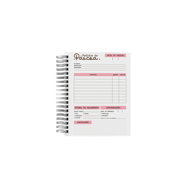 Arquivo Caderno de Pedidos Pascoa Delicada em Pdf 3