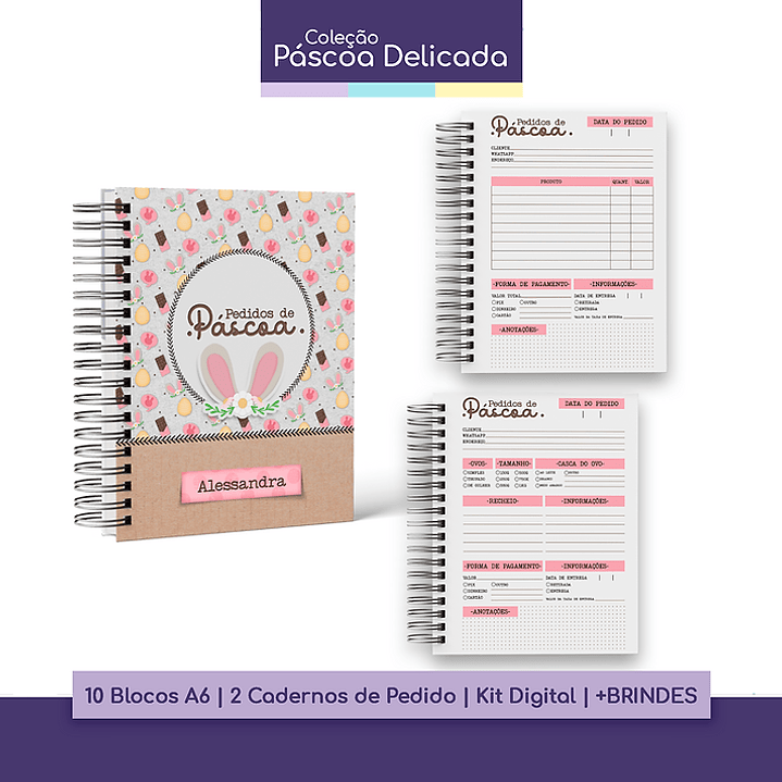 Arquivo Caderno de Pedidos Pascoa Delicada em Pdf 1