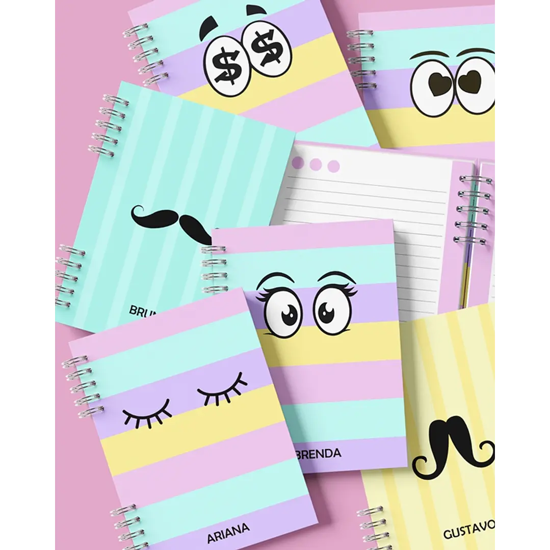 Arquivo Coleção Agendas Carinhas em Pdf  1