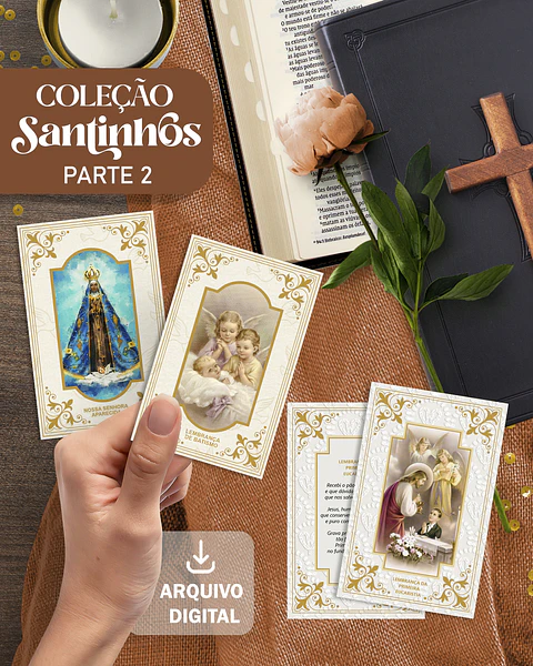 Arquivo Coleção Santinhos Parte 2 em Jpg