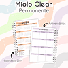 Arquivo Agenda Miolo Clean Permanente em Pdf