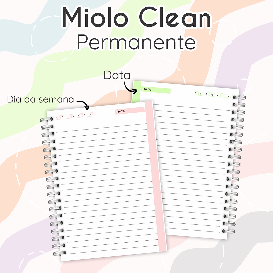 Arquivo Agenda Miolo Clean Permanente em Pdf 4
