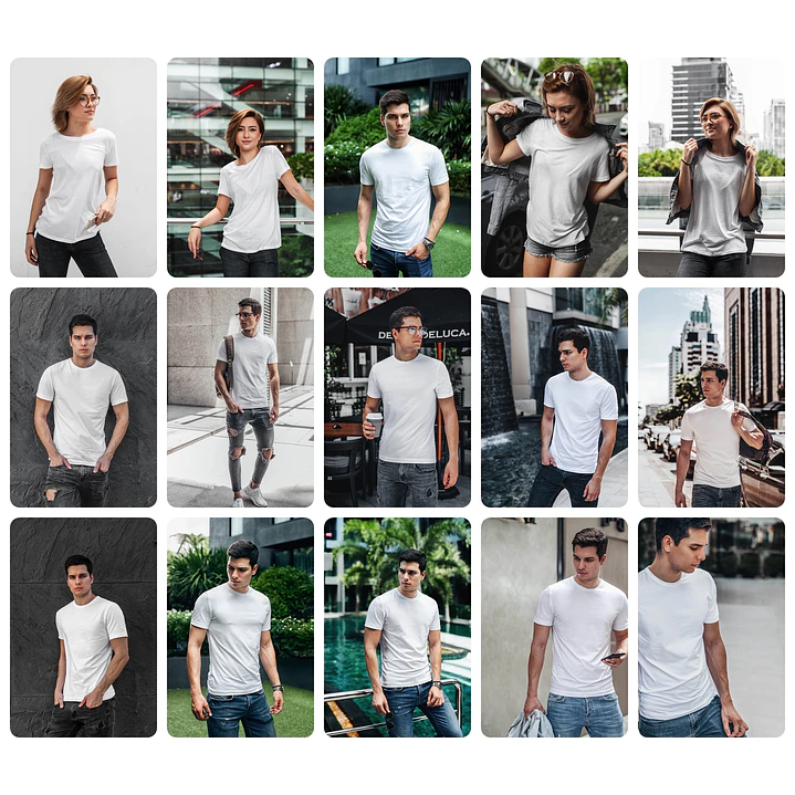 Mockups para Camisa em Photoshop 1