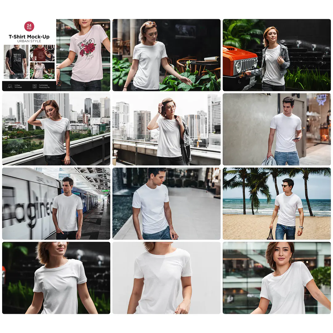 Mockups para Camisa em Photoshop 2