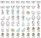 Kit Digital Dino Minimalista + Color em Png - Miniatura 3