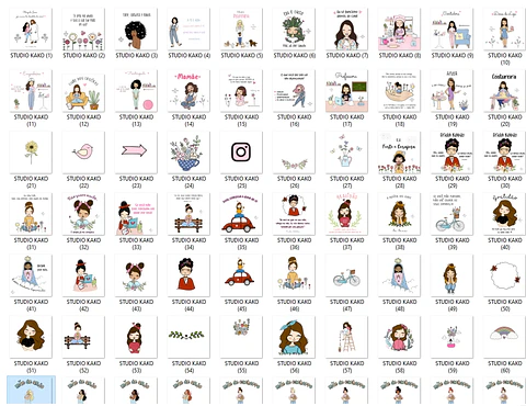 Kit Digital Frases Diversas em Png