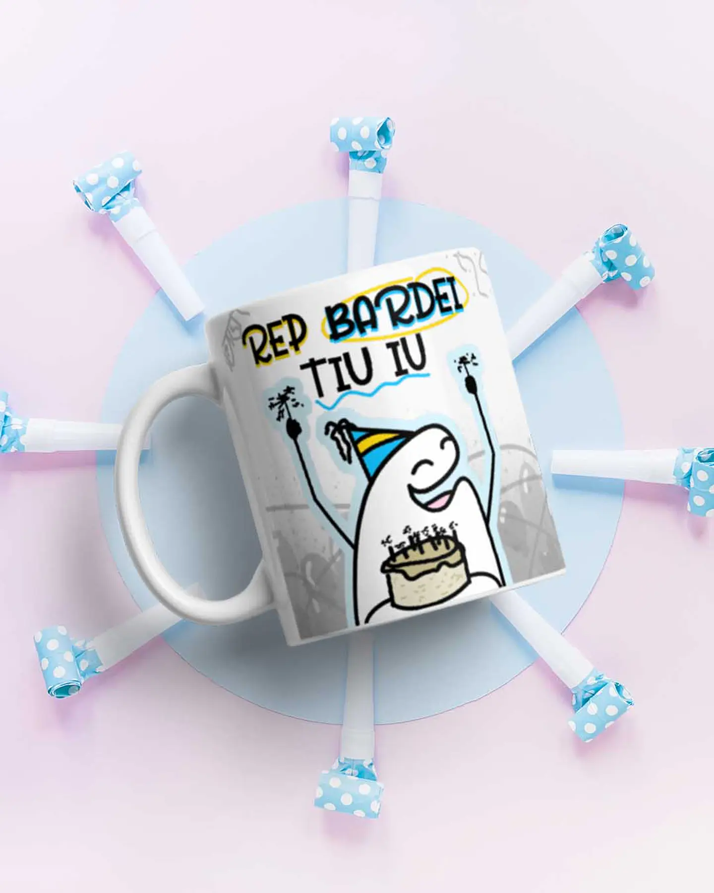 10 Artes para Caneca Flork Aniversário  Arquivos em Jpg  2