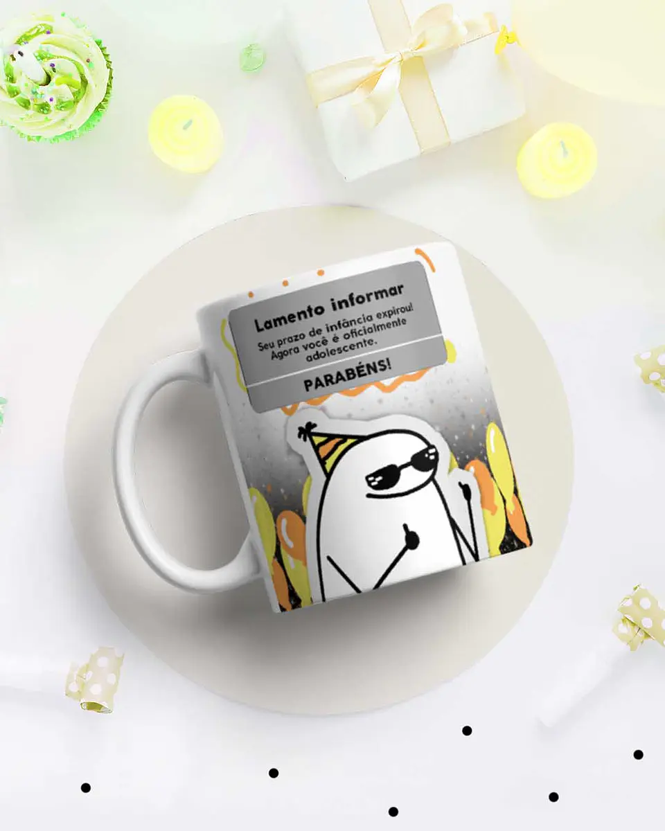 10 Artes para Caneca Flork Aniversário  Arquivos em Jpg  4