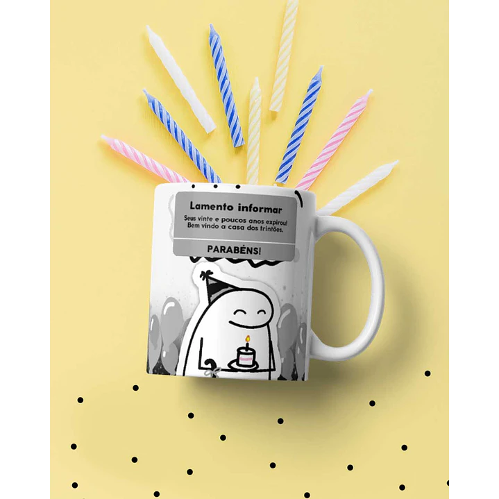 10 Artes para Caneca Flork Aniversário  Arquivos em Jpg  5
