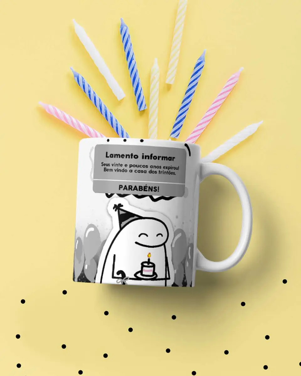 10 Artes para Caneca Flork Aniversário  Arquivos em Jpg  5