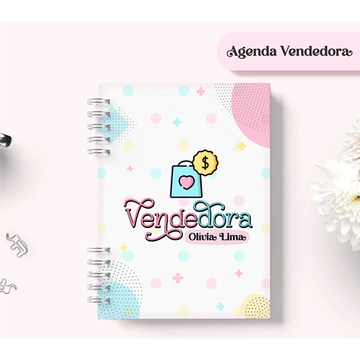 Arquivo Agenda Vendedora Encadernação em Pdf 3