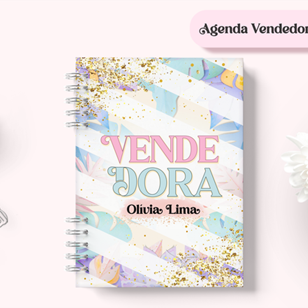 Arquivo Agenda Vendedora Encadernação em Pdf 4