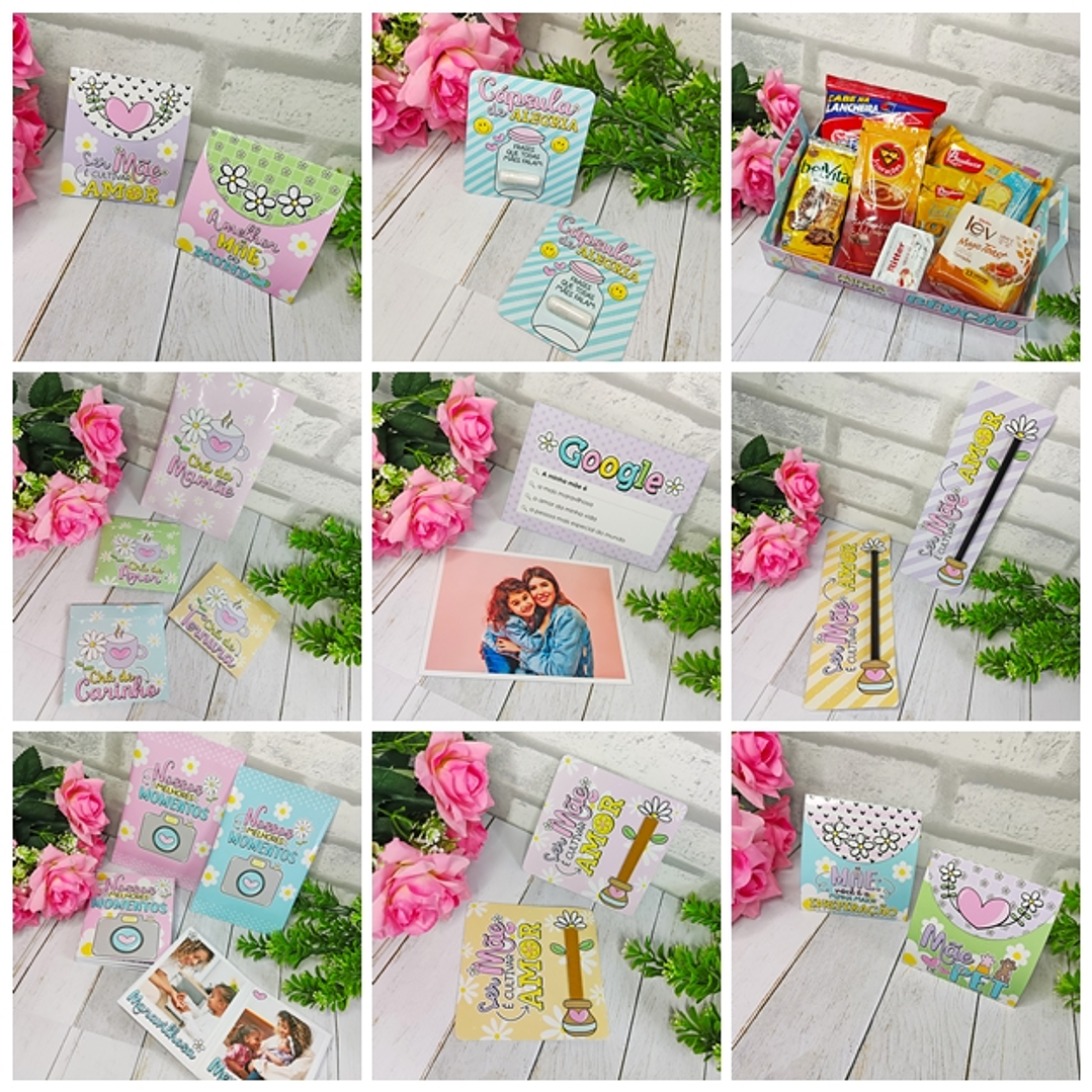 Arquivo de Corte Dia das Mães em Dxf  2