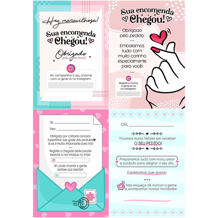 Arquivo para Cartão e Tags Clientes em Jpg 1