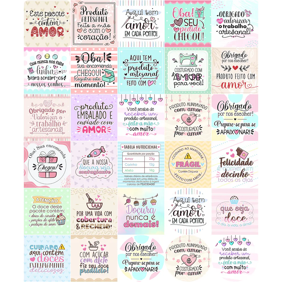Arquivo para Cartão e Tags Clientes em Jpg 4
