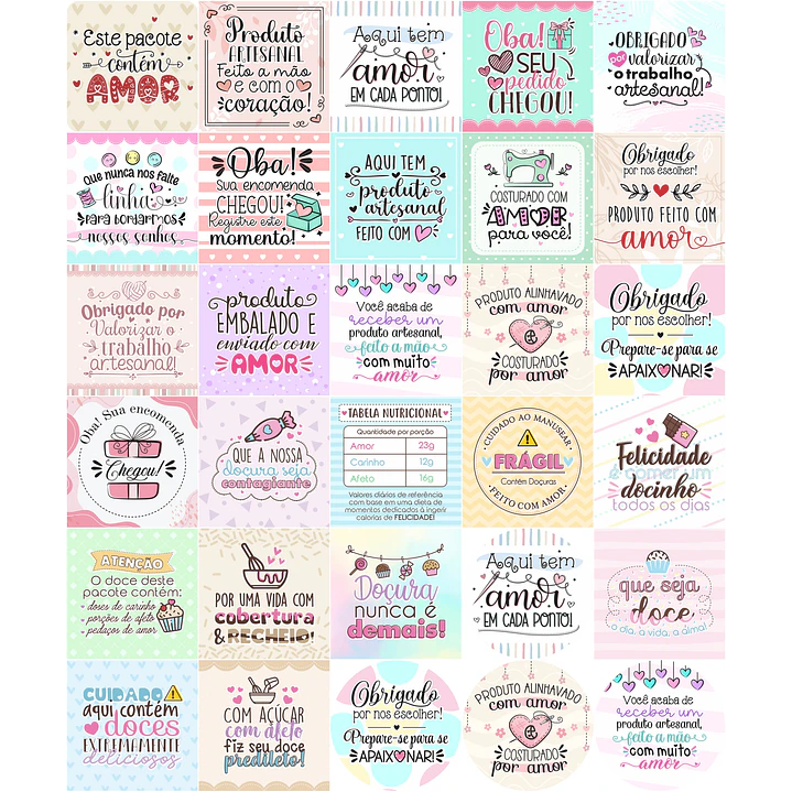 Arquivo para Cartão e Tags Clientes em Jpg 4