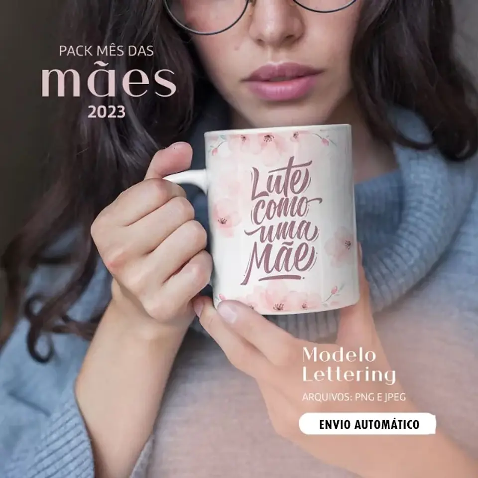 25 Artes para Caneca Dia das Mães Clean Arquivos em Jpg 4
